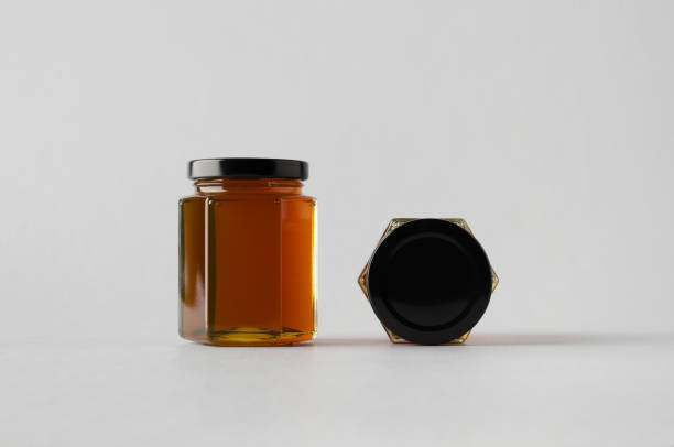 Honey Jar Mock-Up - Two Jars