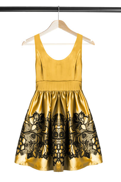 istock Dress on clothes rack 700895682