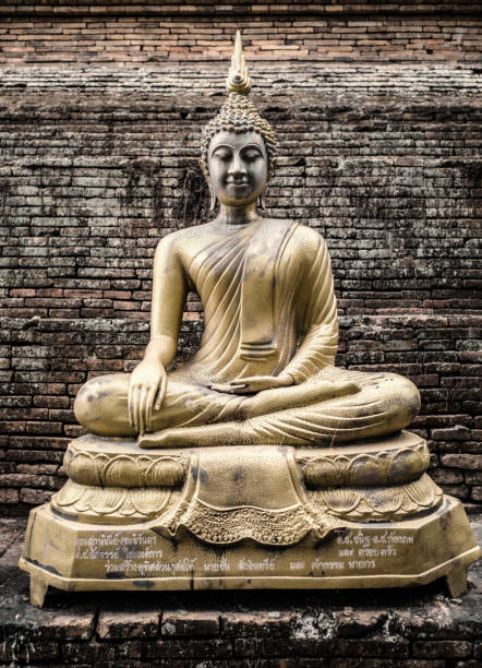 istock Buddha statue at Wat Lok Molee Chiang Mai Thailand 700906274