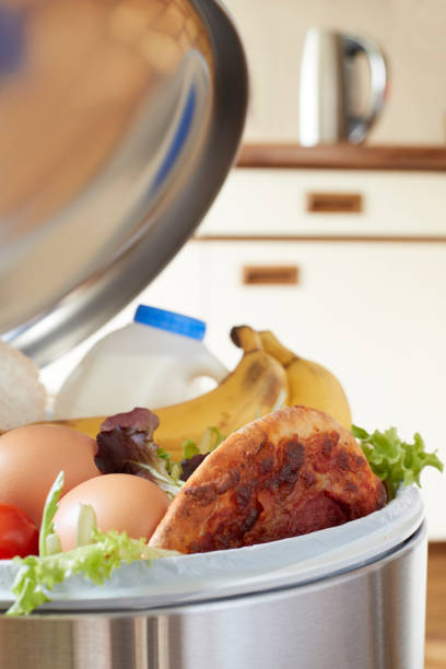 istock Fresh Food In Garbage Can To Illustrate Waste 700915102