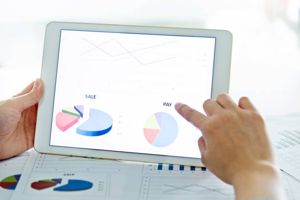 istock Businesswoman holding a digital tablet working 700931614