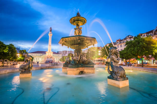 istock Lisbon, Portugal Rossio Square 700946084