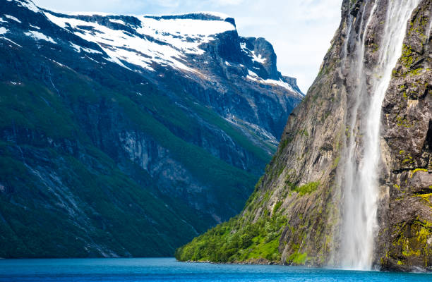 istock Geiranger fjord, Norway 700952328