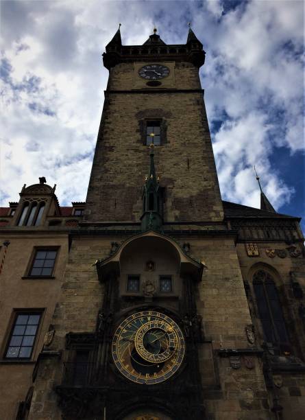 istock Amazing astronomical Clock in Praha, Czech Republic. 700977286
