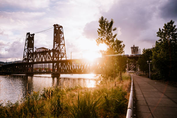 Railroad bridge in Kennewick, WA