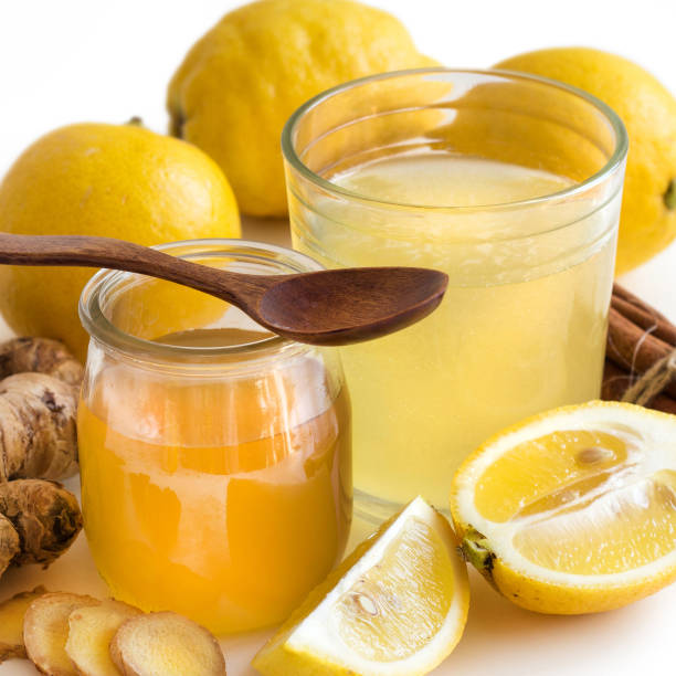 istock Honey, lemon and ginger tonic 701017038