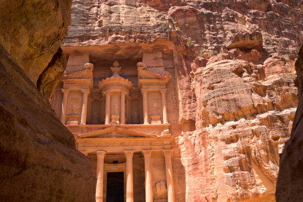 istock Al Khazneh in Petra, Jordan 701045148