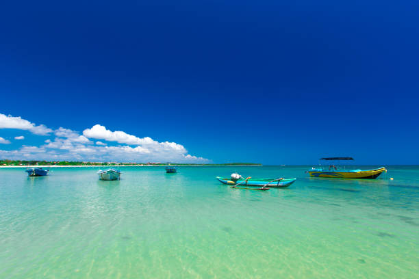 istock beautiful beach and tropical sea 701045202