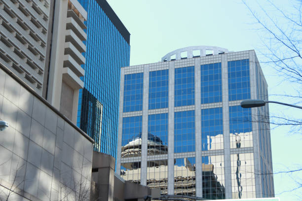 istock Buildings With Reflection of Other Building 701050716