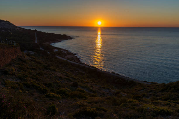 istock Sunrise on Mediterranean sea. 701055580