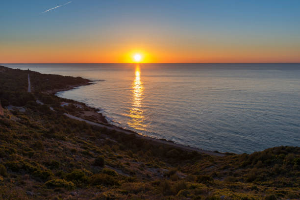 istock Sunrise on Mediterranean sea. 701055590