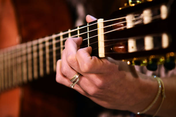 istock close up woman guitar player 701065562