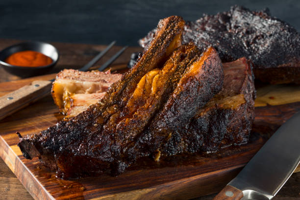 istock Delicious Smoked Beef Ribs 701071840