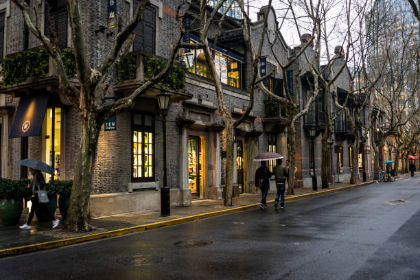 Xintiandi French Concession Shanghai China Stock Photo - Download
