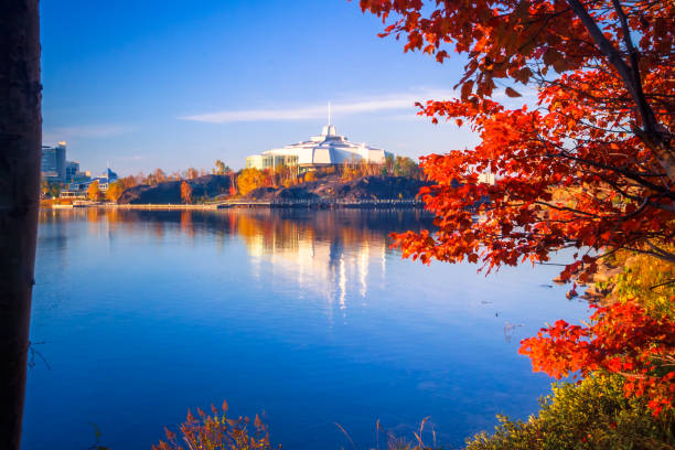 istock Lake and Park During Autumn 701095820
