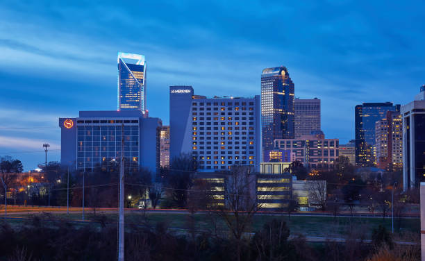 istock Charlotte, North Carolina Skyline 701112322
