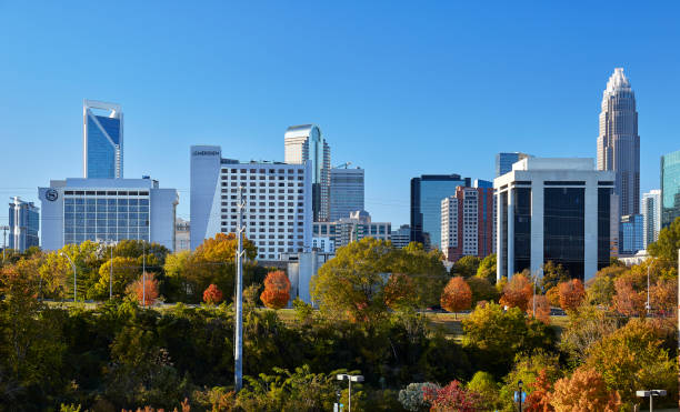 istock Charlotte, North Carolina Skyline 701112488