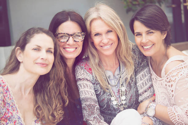 istock Happy group of women having fun 701122080