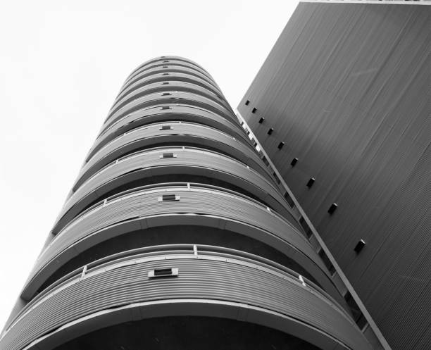 istock Modern Tall Building - Steel Shrouding 701124960