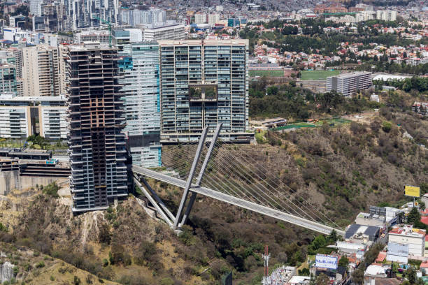 istock aerial view of hight building under construction 701145576