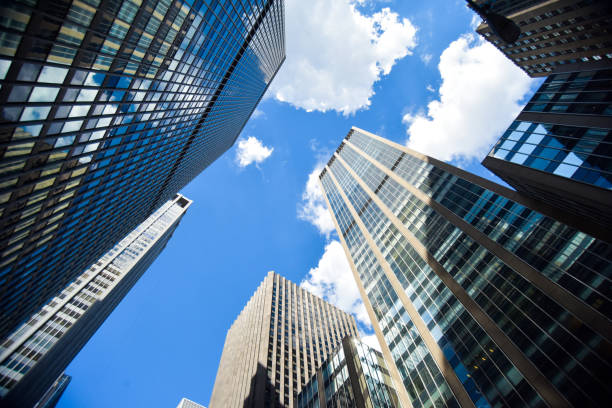 istock Corporate Buildings in Midtown NYC 701190584