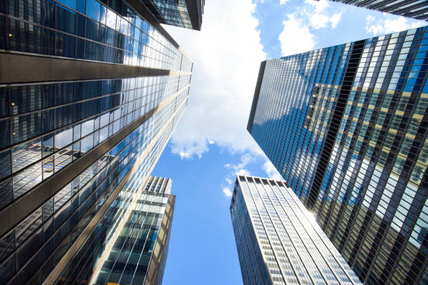 istock Corporate Buildings in Midtown NYC 701193622
