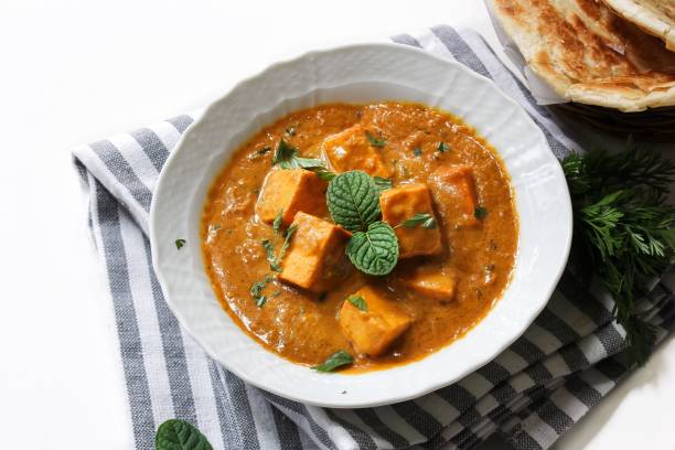 istock Paneer Butter Masala / Indian Vegetarian Cottage Cheese curry, selective focus 701214522