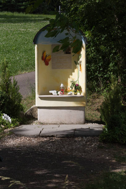 istock memorial place beside bikeway 701225714