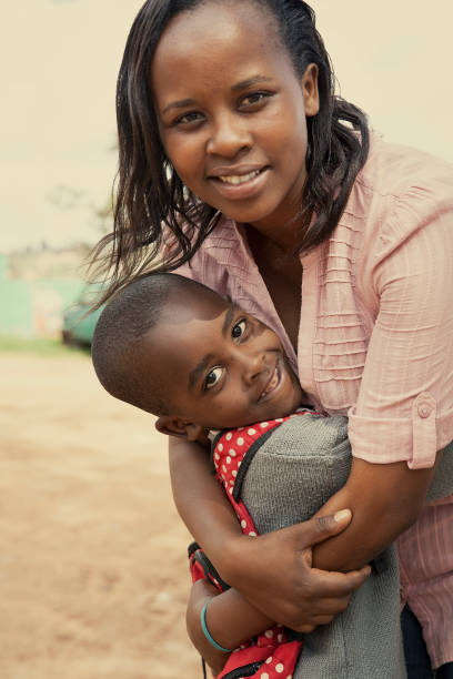 istock Mother and son, East africa 701231376
