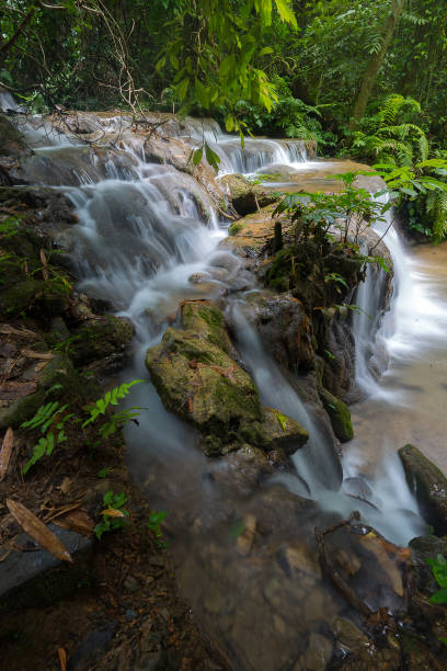 istock Beautiful Waterfall in Thailand 701236612