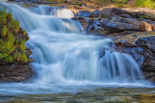 Wachirathan waterfall in Doi Inthanon, Chiangmai, Thailand.