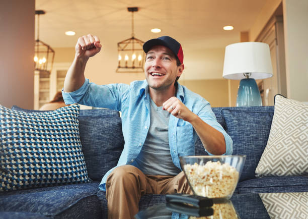 istock Just as good from the sofa as the stadium 701246746