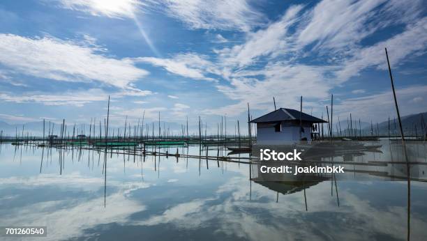 Local Fishing Hut In Gorontalo In Sulawesi Indonesia Stock Photo - Download Image Now
