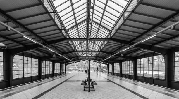 istock Interior Of Railroad Station 702602175