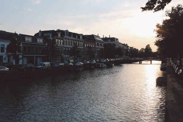 istock View Of Canal Along Buildings 702647137