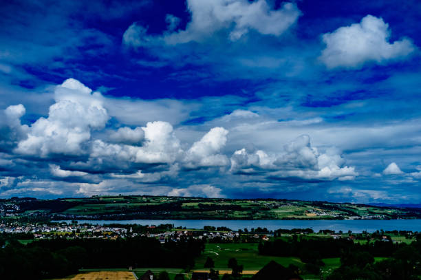 istock Scenic View Of Landscape Against Cloudy Sky 705250785