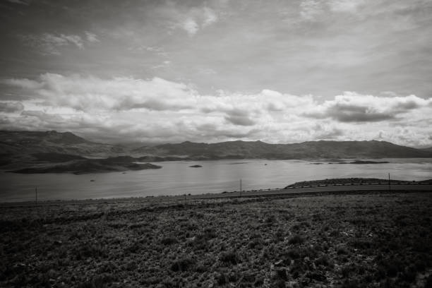istock Scenic View Of Lake Against Cloudy Sky 705257957
