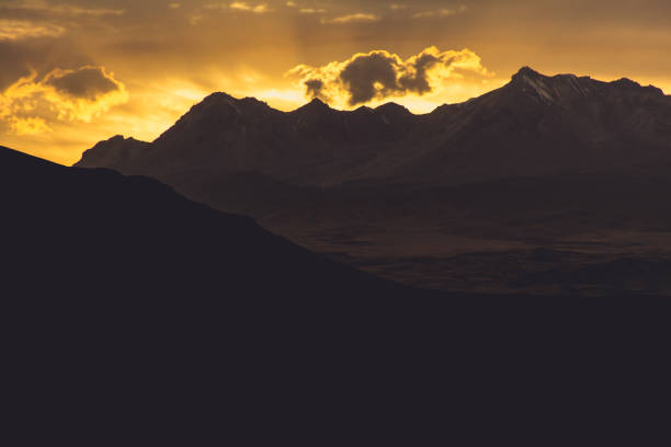 istock Scenic View Of Mountains At Sunset 705326789