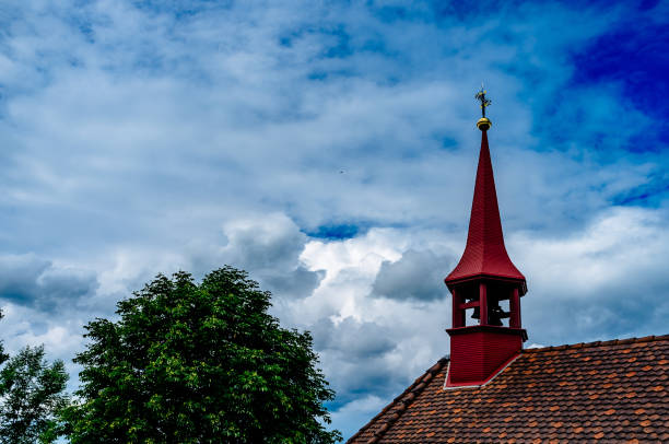 istock High Section Of Building Against Cloudy Sky 705348001