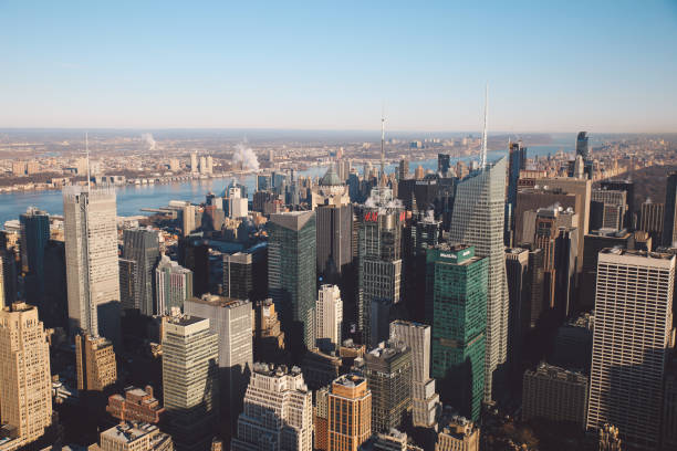 istock Aerial View Of City 707563033