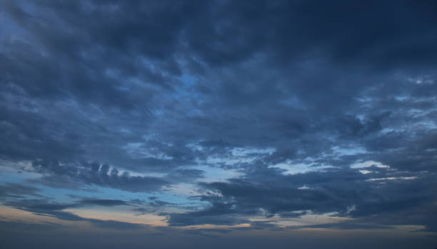 istock Low Angle View Of Cloudy Sky At Dawn 713846567