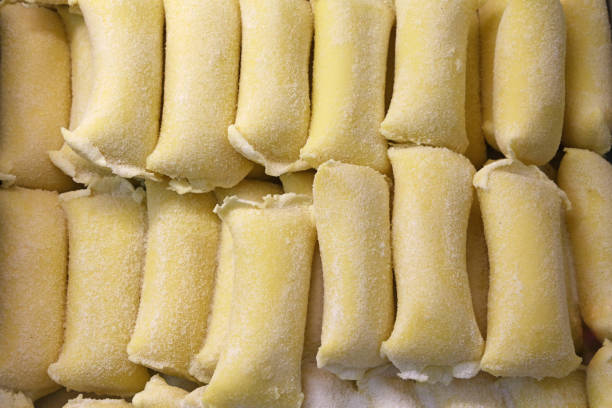 istock Full Frame Shot Of Stuffed Pasta 713856301