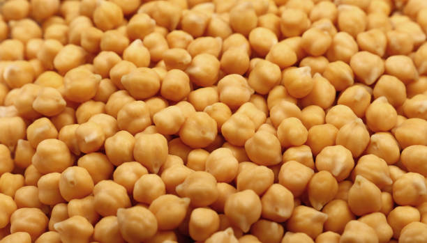 istock Full Frame Shot Of Chickpeas 717369285