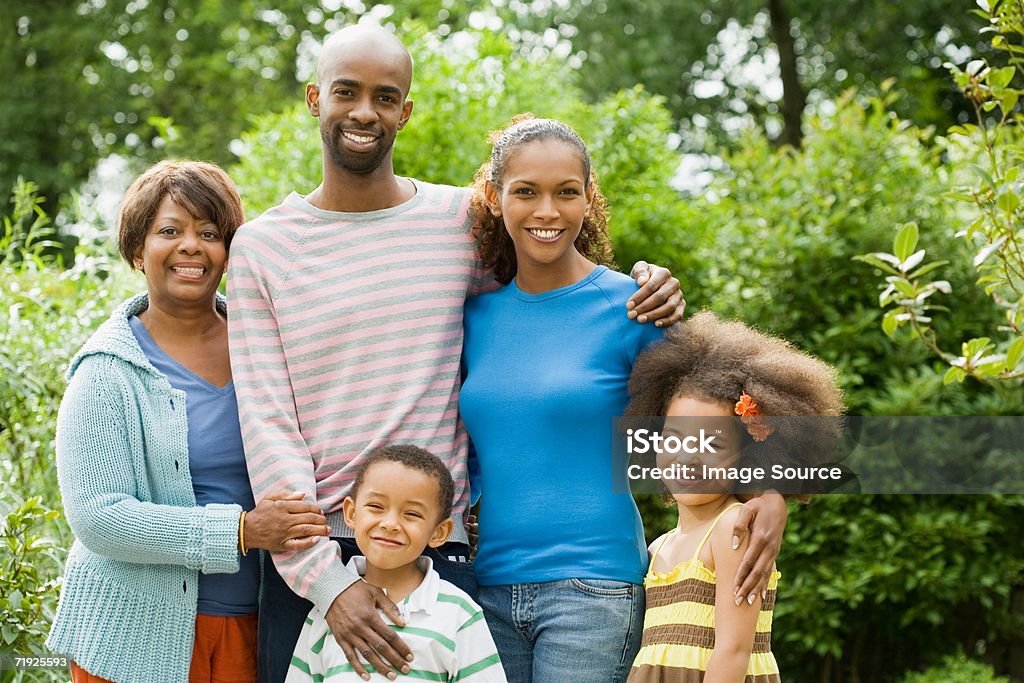 Афро-американской семьи - Стоковые фото 30-39 лет роялти-фри