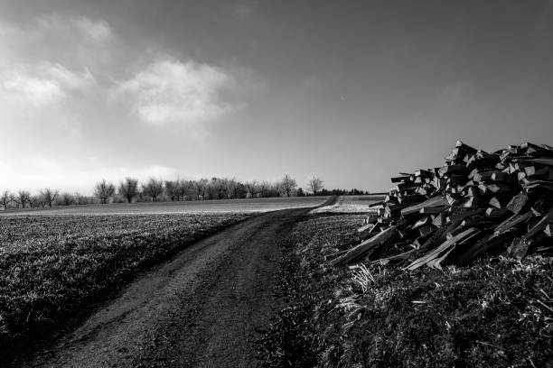 istock Panoramic View Of Landscape Against Sky 720009515