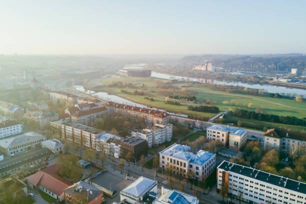 istock High Angle View Of Cityscape Against Sky 720153293