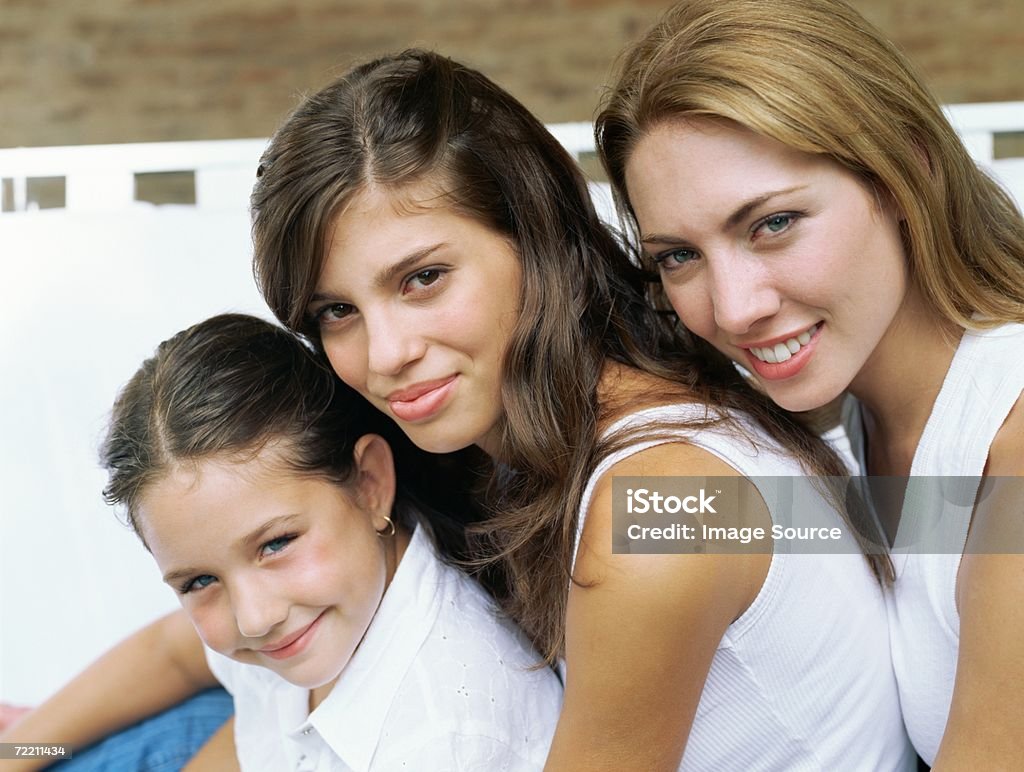 Mãe e filhas - Royalty-free Família Foto de stock