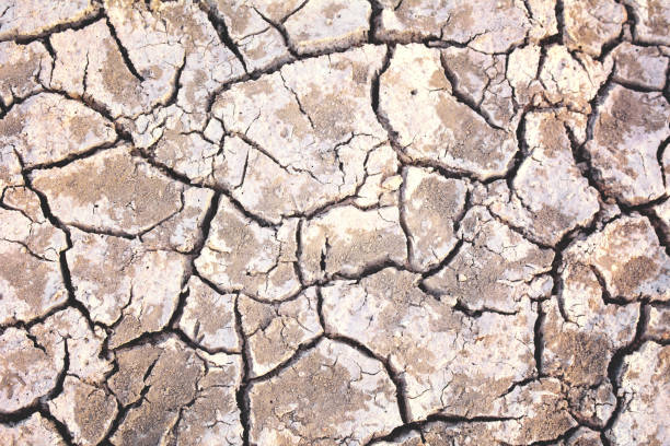 istock Full Frame Shot Of Cracked Land 722412269