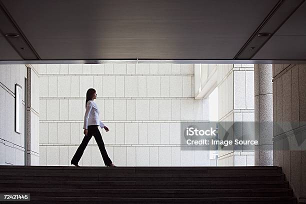 Businesswoman Walking Stock Photo - Download Image Now - Women, Walking, Full Length