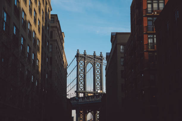 istock Low Angle View Of Manhattan Bridge Against Sky 726852843
